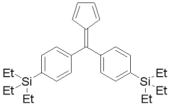 1,1'-（2,4-环戊二烯-1-亚基亚甲基）双[4-（三乙基甲硅烷基）-苯